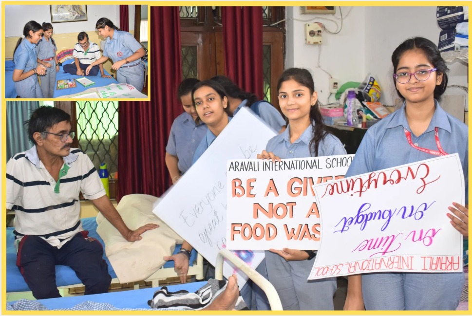 Students Visit in Sevadharam social trust, Faridabad